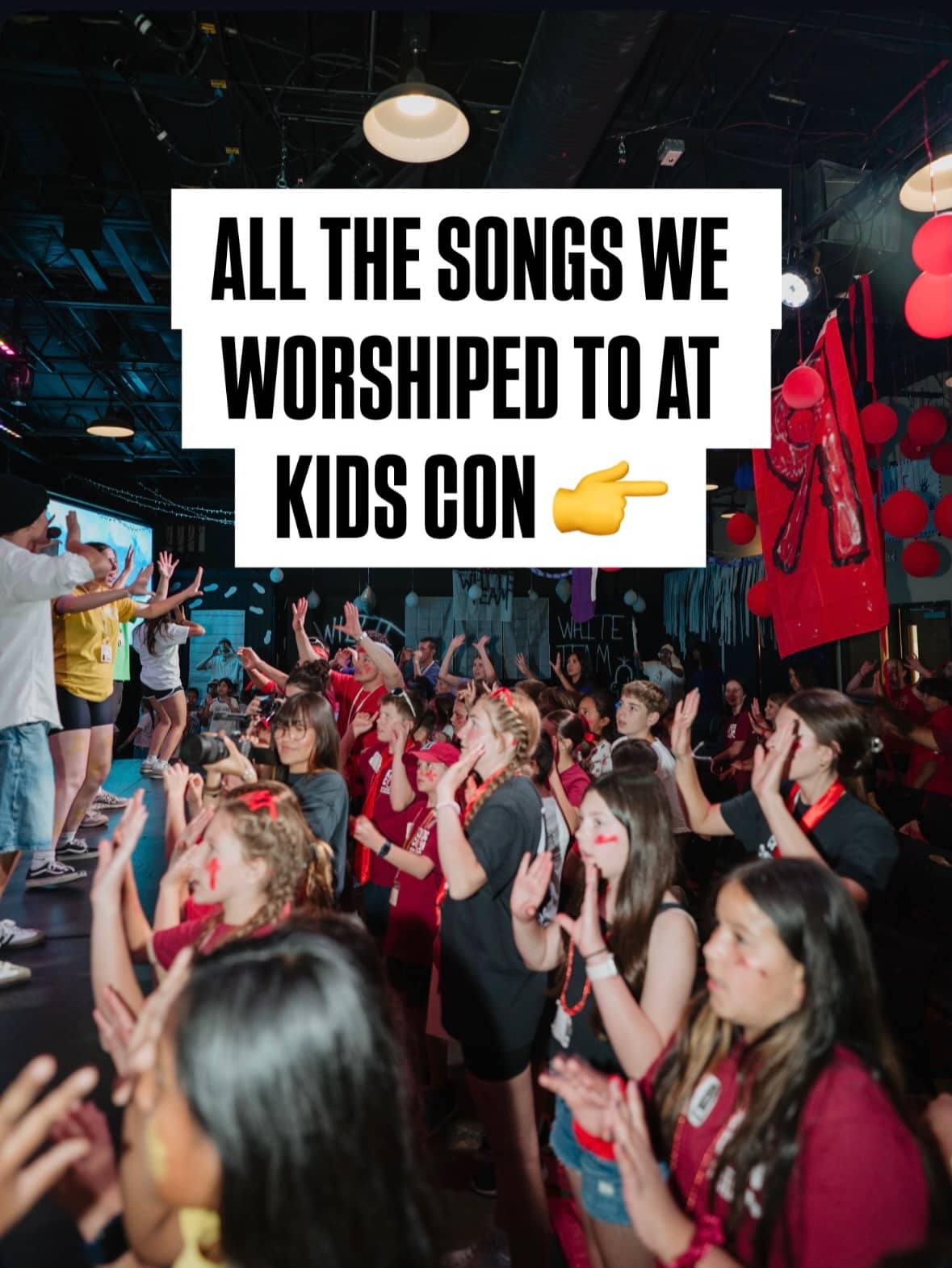 Some of our FAVORITE memories were dancing and worshiping to these songs at KIDS CON MISSION POSSIBLE!!